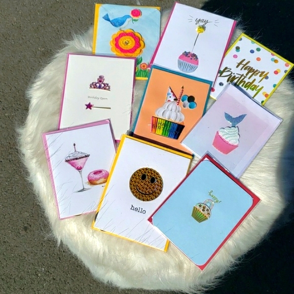 NWT PAPYRUS BIRTHDAY CARDS SMALL - Picture 2 of 15